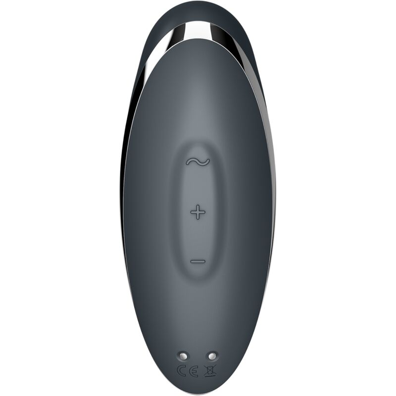 Satisfyer Tap e Climax 2 Vibrador y Estimulador Cinza