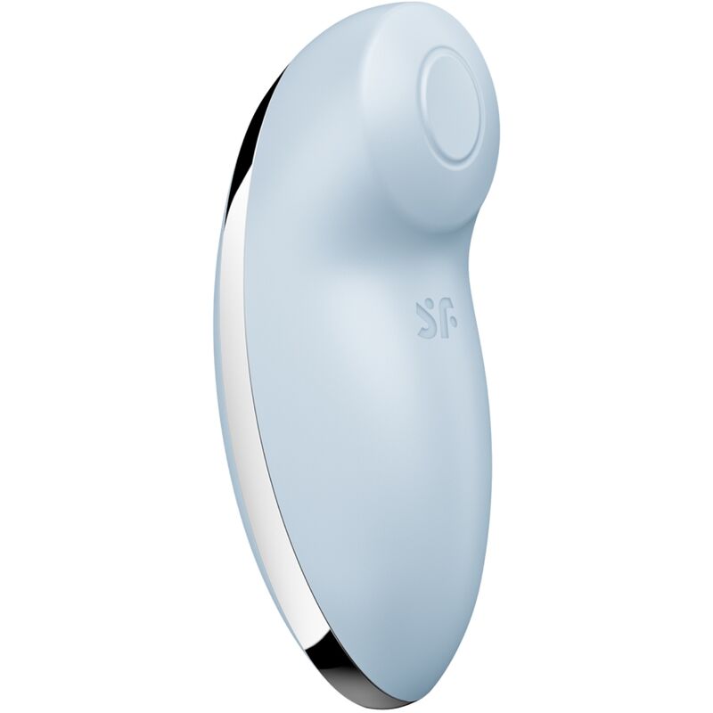 Satisfyer Tap &amp; Climax 2 Vibrador y Estimulador Azul