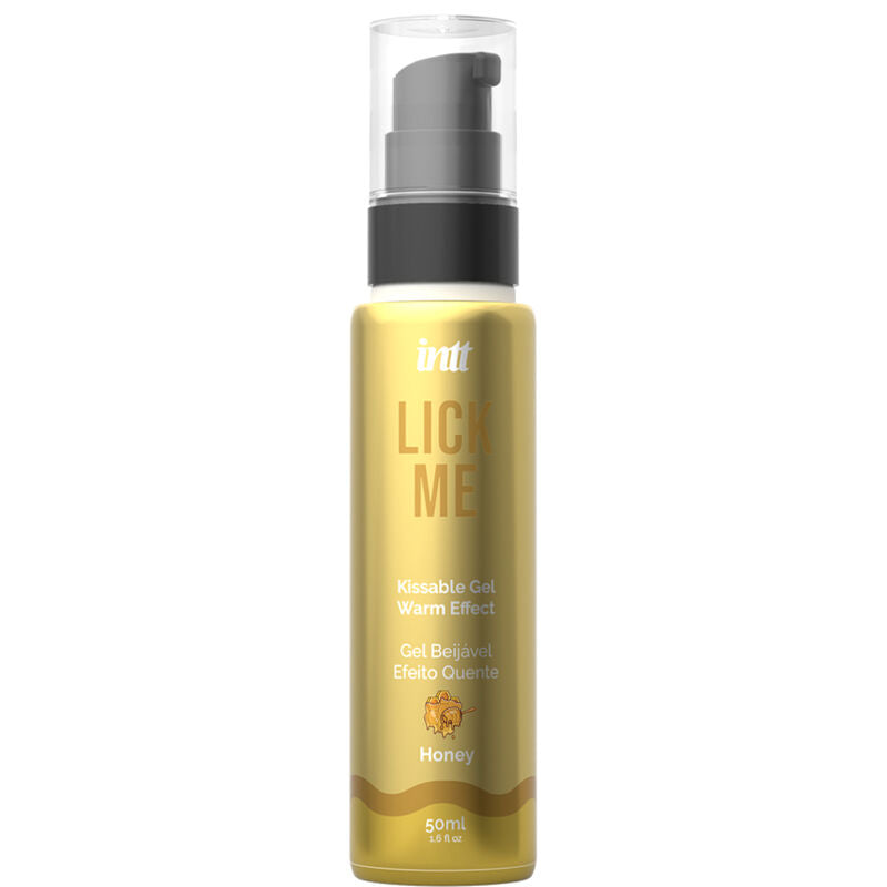 INTT - LICK ME GEL COMESTÍVEL SABOR MEL EFEITO CALOR