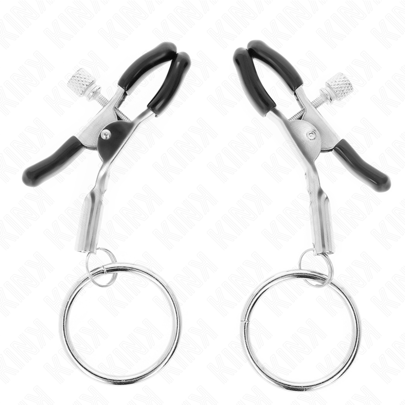 KINK - PINÇAS PARA MAMILOS COM ARGOLA 6 CM
