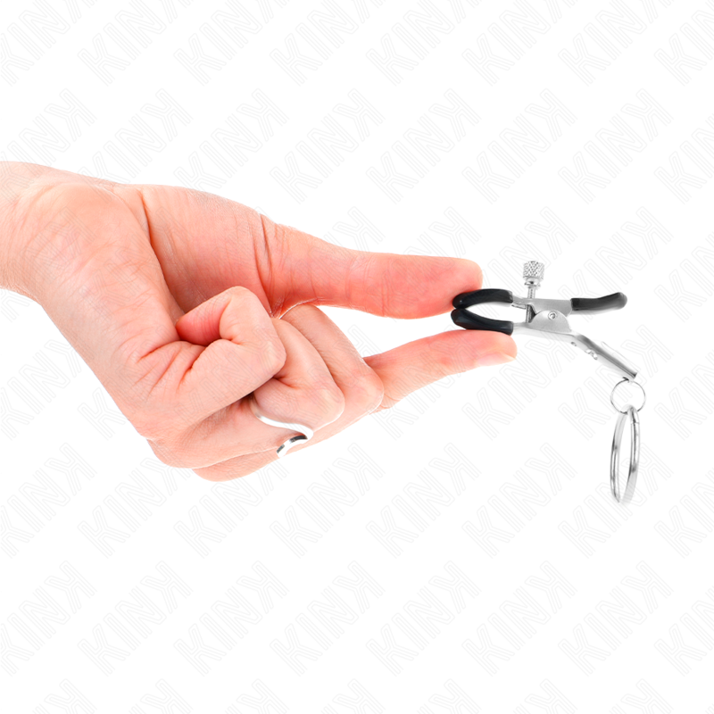 KINK - PINÇAS PARA MAMILOS COM ARGOLA 6 CM