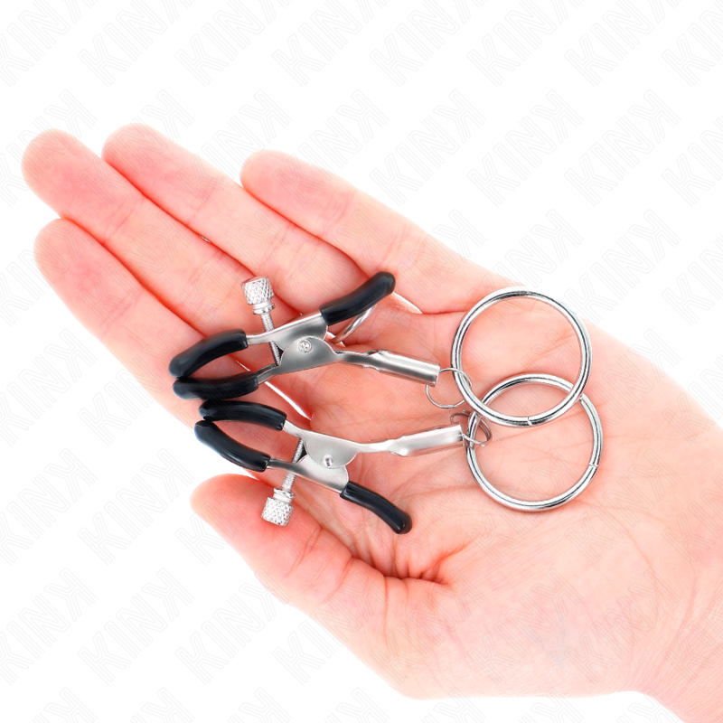 KINK - PINÇAS PARA MAMILOS COM ARGOLA 6 CM
