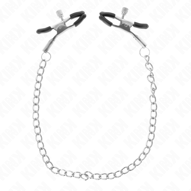 KINK - PINÇAS PARA MAMILOS COM CORRENTE FINA 30 CM