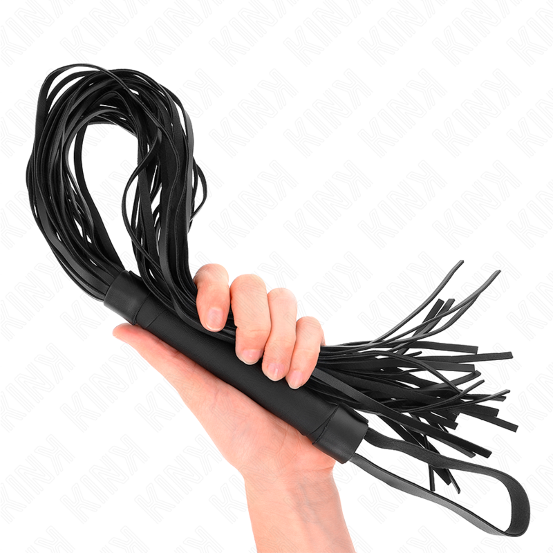 KINK - CHICOTE IMITACIÓN DE PELE DE OVELHA 60 CM