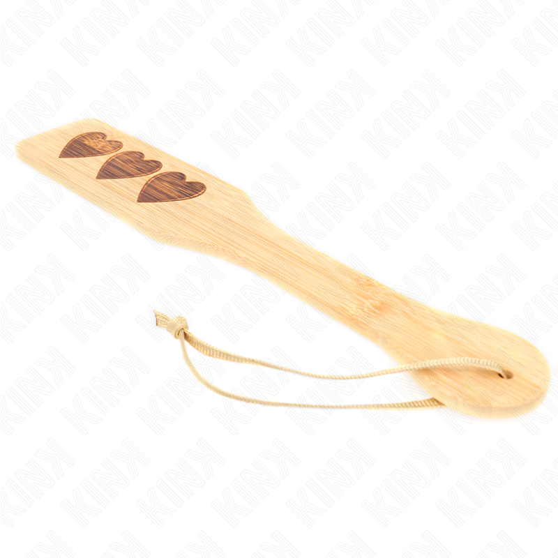 KINK - PALETA DE BAMBU DISEÑO CORAÇÃO 32 X 5,5 CM