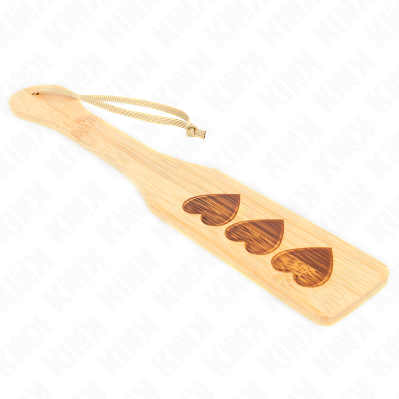 KINK - PALETA DE BAMBU DISEÑO CORAÇÃO 32 X 5,5 CM