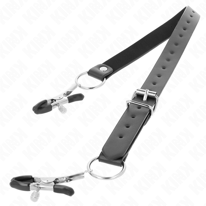KINK - 4 PINÇAS AJUSTÁVEIS PARA CLITÓRIS 34-48 CM