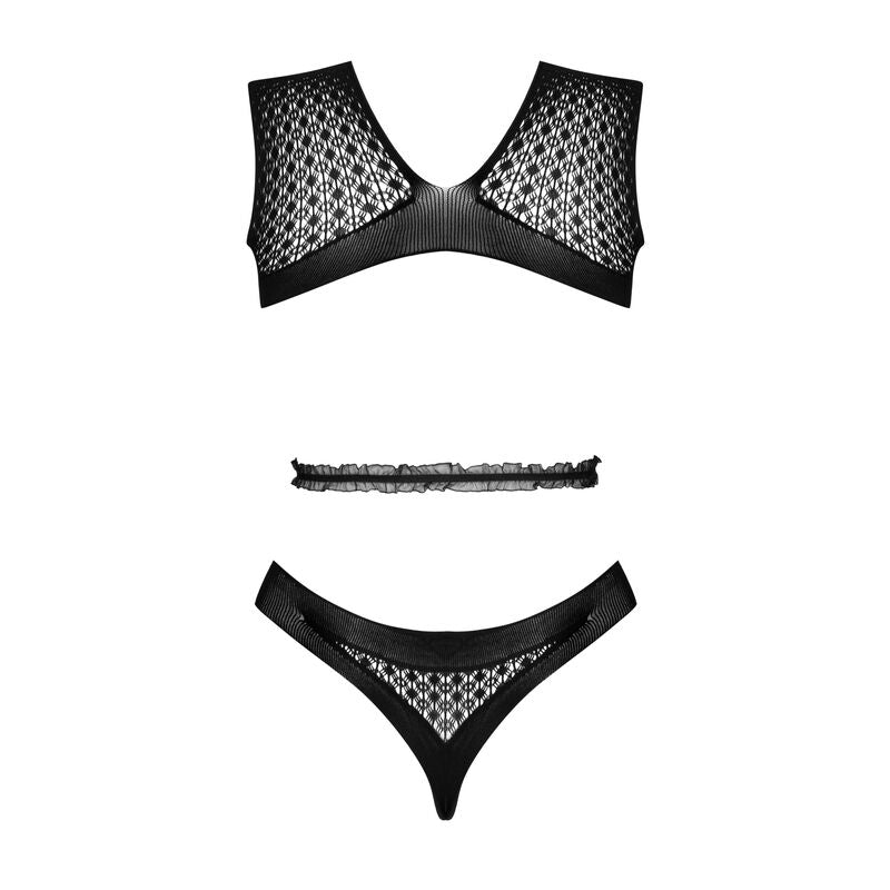 MODA LIVCO CORSETTI - MICHIKOL CF XG073 BODY PRETO S/L
