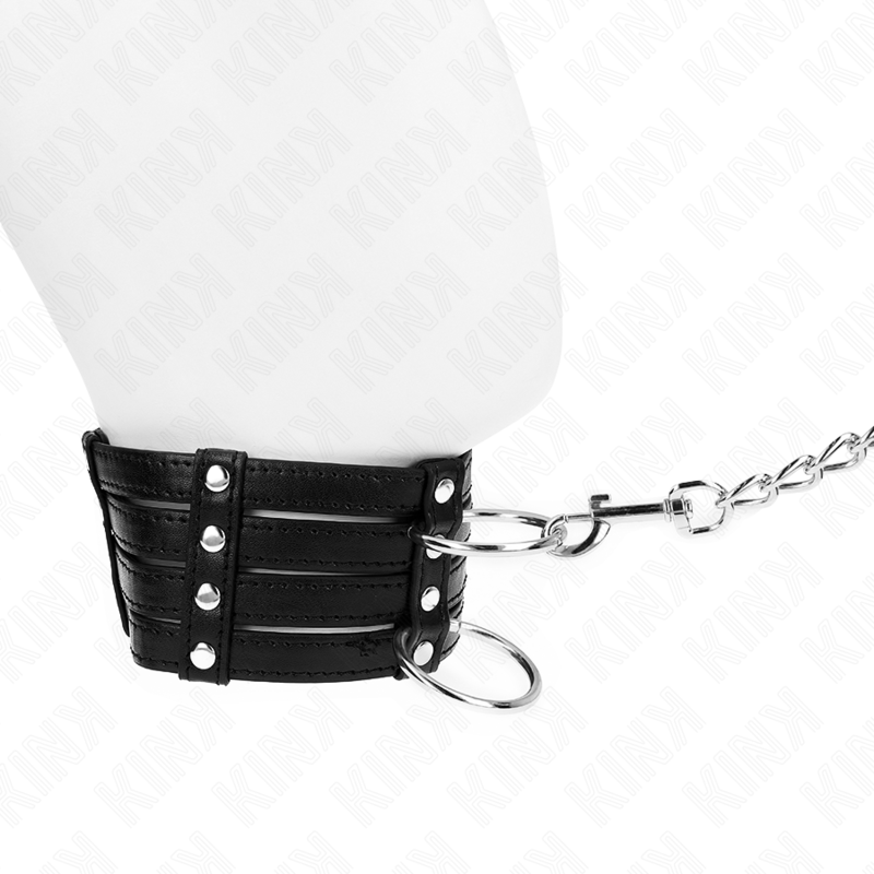 KINK - COLAR COM TRELA 65 CM ESTILO SUB AJUSTÁVEL 35-51 CM X 7 CM