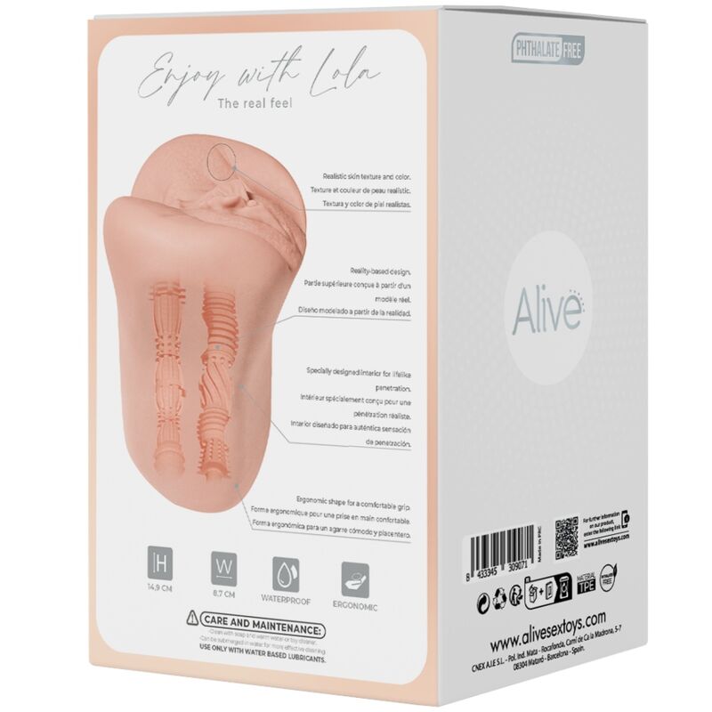 VIVO - FLEX MASTURBADOR MASCULINO VAGINAL TAMANHO M