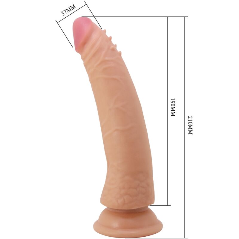 PRETTY LOVE - KABLE PÉNIS SUPER REALISTA 21 CM NATURAL MODELO 2
