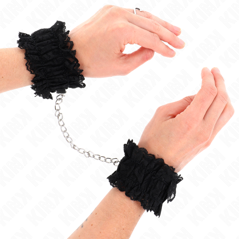 KINK - ALGEMAS ELÁSTICAS EM RENDA PRETAS
