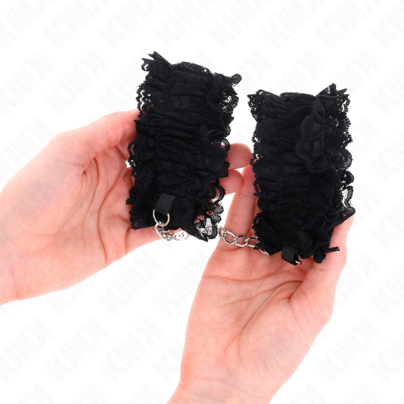 KINK - ALGEMAS ELÁSTICAS EM RENDA PRETAS