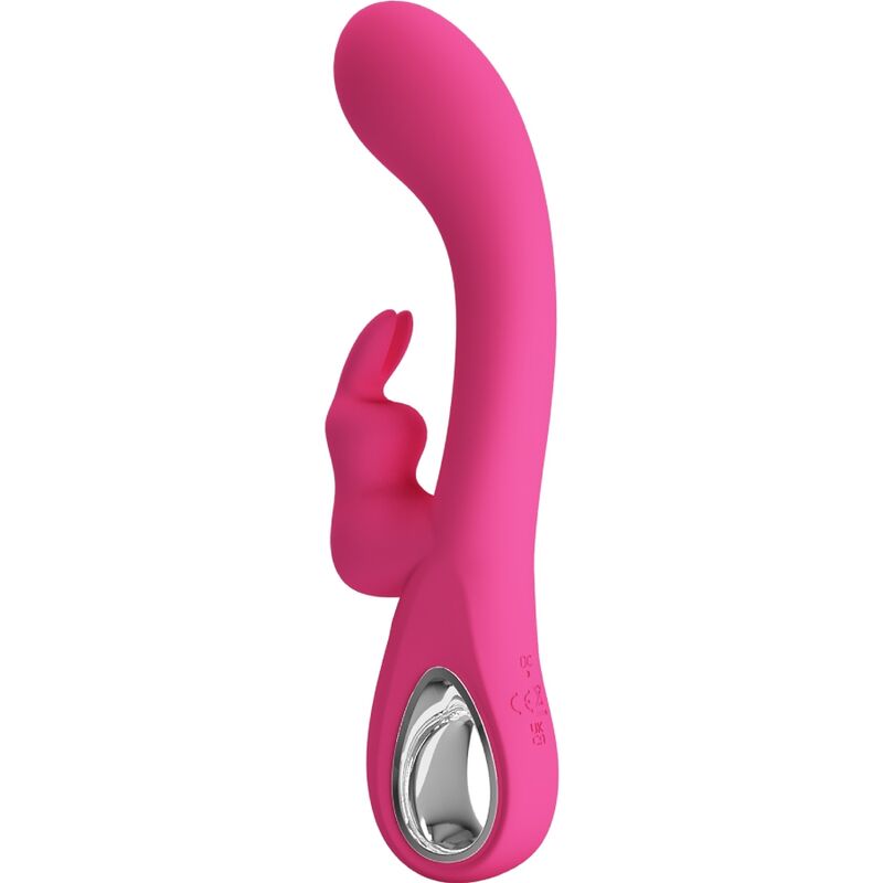PRETTY LOVE - NOVAK VIBRADOR RABBIT 12 VIBRAÇÕES ROSA