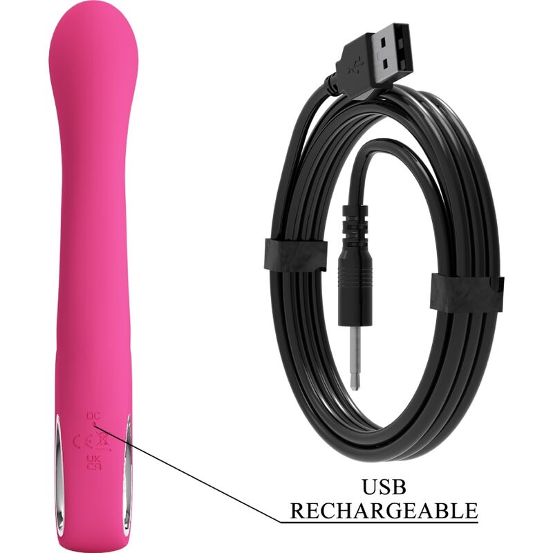 PRETTY LOVE - NOVAK VIBRADOR RABBIT 12 VIBRAÇÕES ROSA