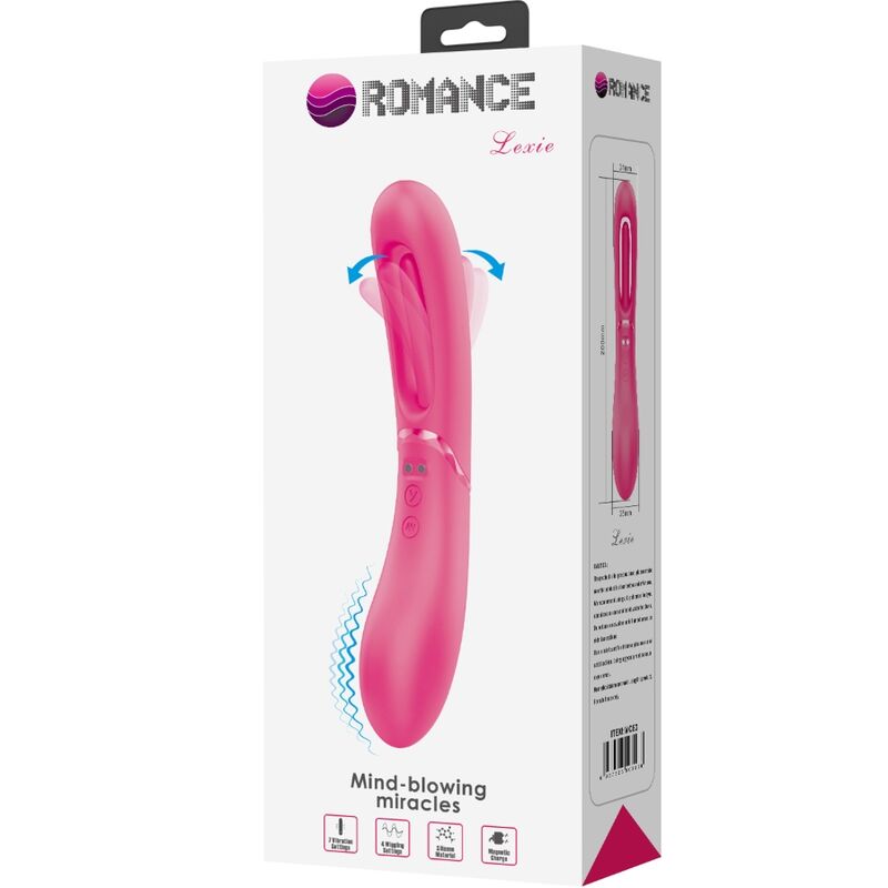 Romance - Vibrador Lexie G-Spot 7 Vibraciones Rosa