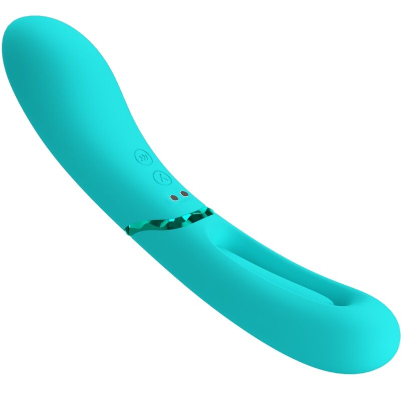 ROMANCE - LEXIE VIBRADOR PONTO G 7 VIBRAÇÕES AZUL