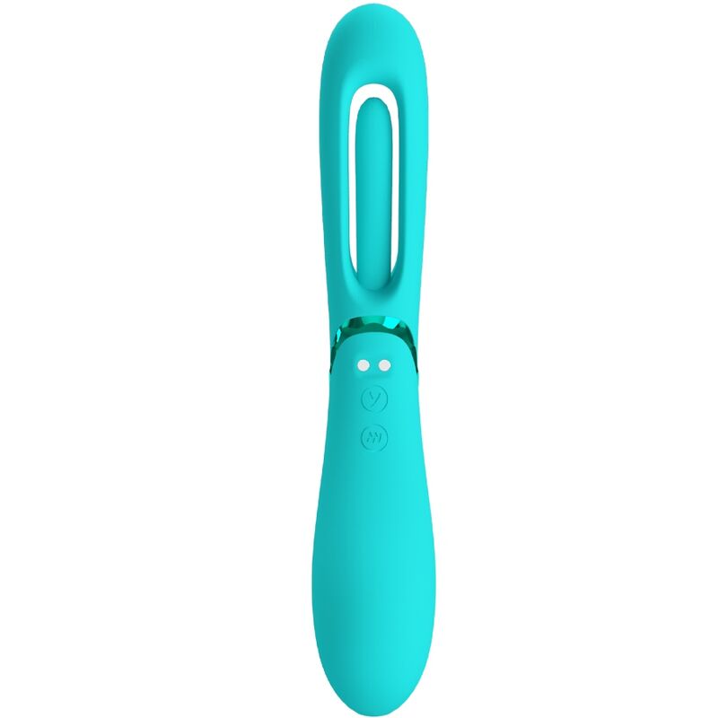 ROMANCE - LEXIE VIBRADOR PONTO G 7 VIBRAÇÕES AZUL