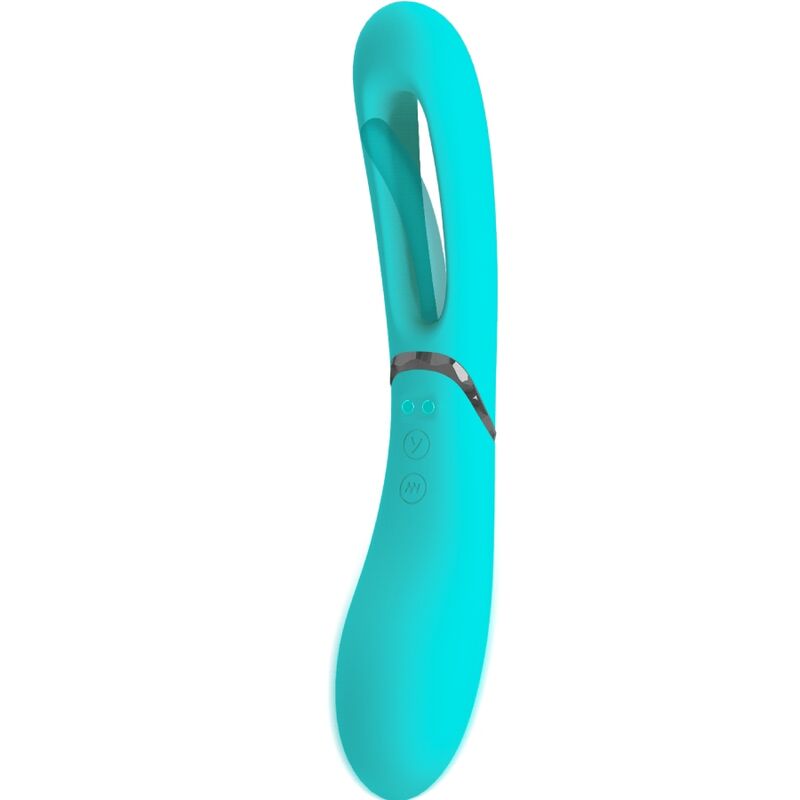 ROMANCE - LEXIE VIBRADOR PONTO G 7 VIBRAÇÕES AZUL