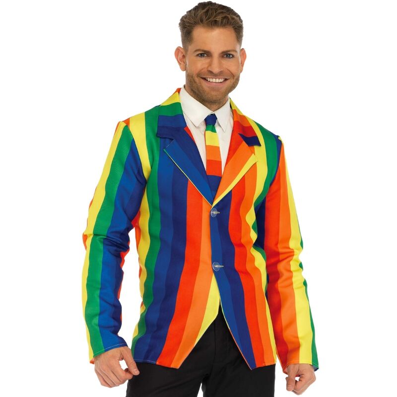 LEG AVENUE - BLAZER + GRAVATA ARCO IRIS S