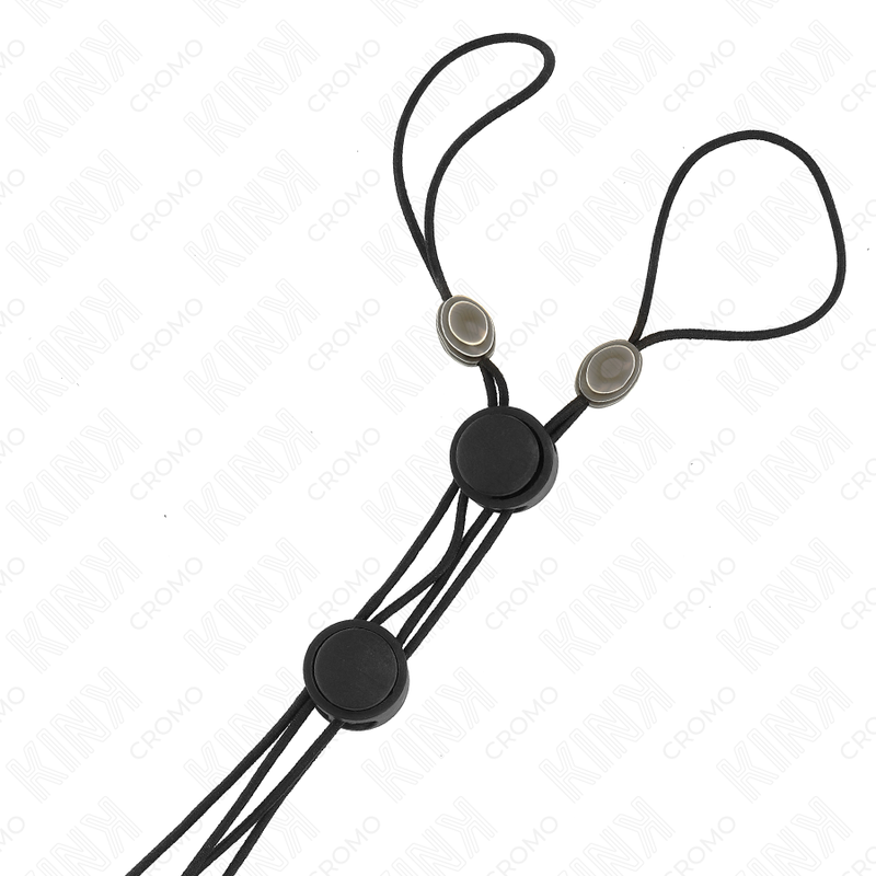 KINK - PINÇAS PARA MAMILOS COM DETALHE PRETO E ELÁSTICO PRETO
