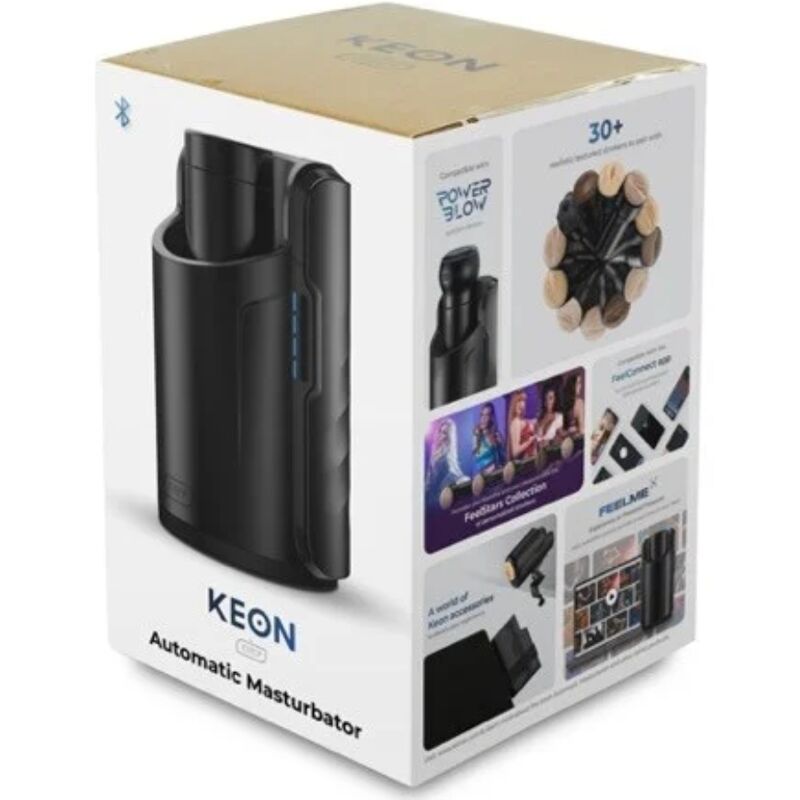 KIIROO - KEON COMBO SET PARA KIIROO + FEEL STROKER NEGRO