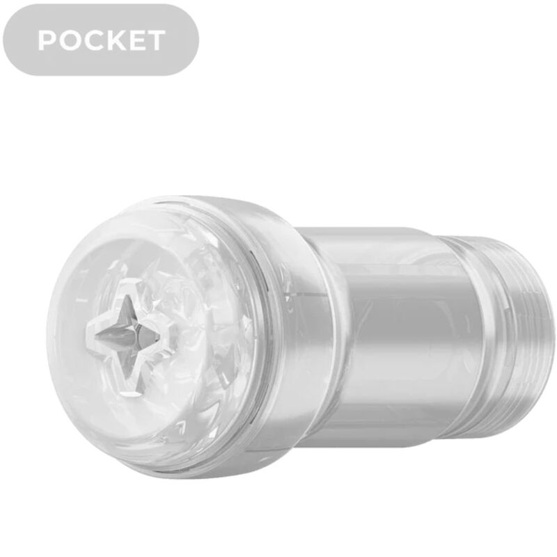KIIROO - MASTURBADOR DE BOLSILLO FEEL CRYSTAL PARA KIIROO TRANSPARENTE