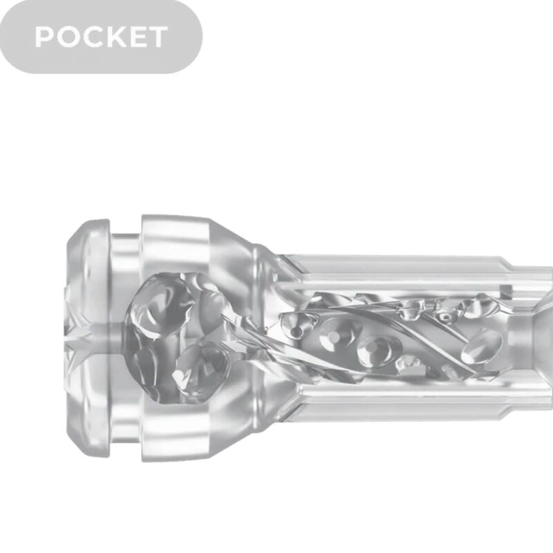 KIIROO - MASTURBADOR DE BOLSILLO FEEL CRYSTAL PARA KIIROO TRANSPARENTE