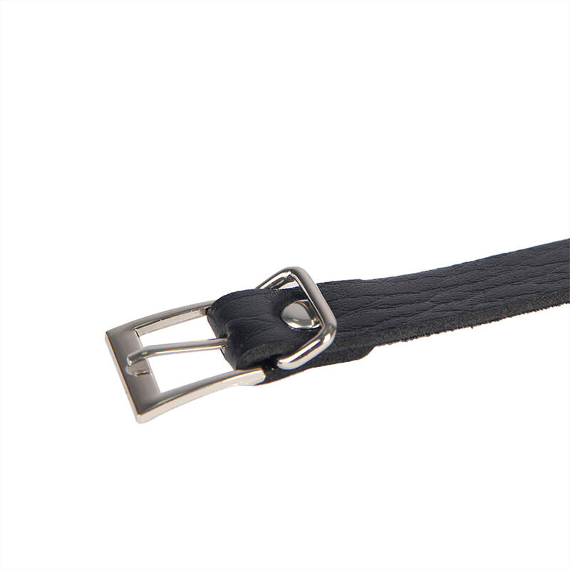 SUBBLIME - 953713 CINTO BONDAGE ESTILO PUNK COM FIVELA METÁLICA PRETO TAMANHO ÚNICO
