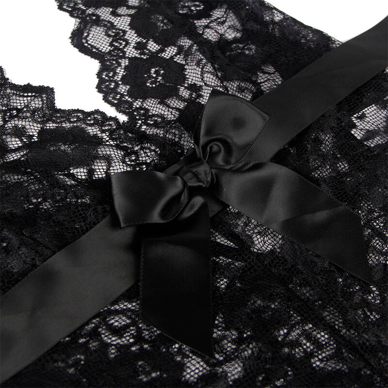 Subblime - Body Sexy Com Babados Negro L/XL