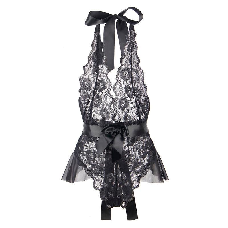 Subblime - Body Sexy Com Babados Negro L/XL