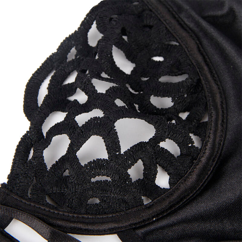 Subblime - 954055 Body Sexy de Renda Negro S/M