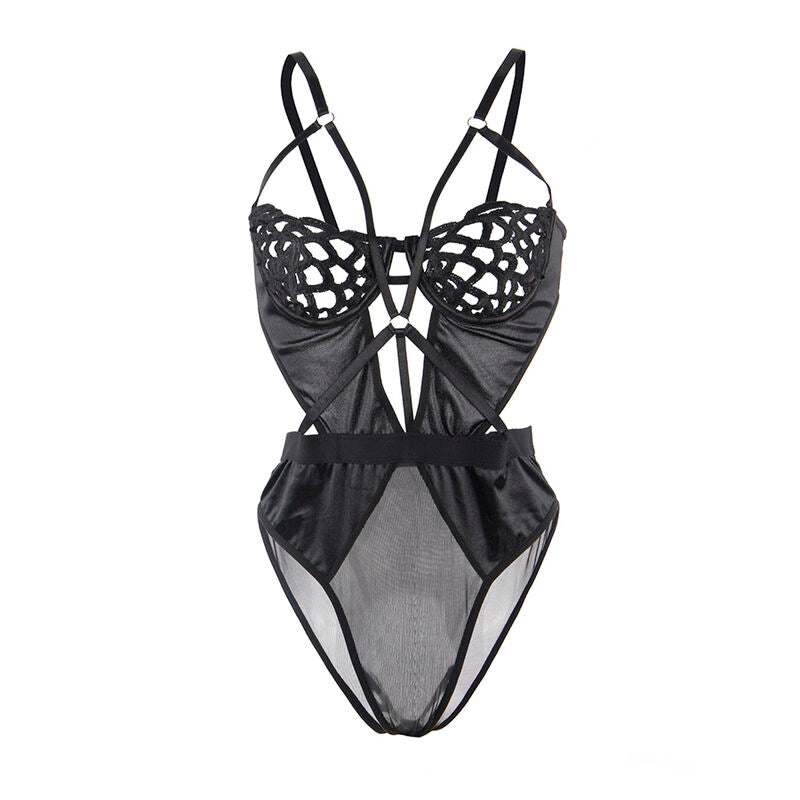 Subblime - 954055 Body Sexy de Renda Negro S/M