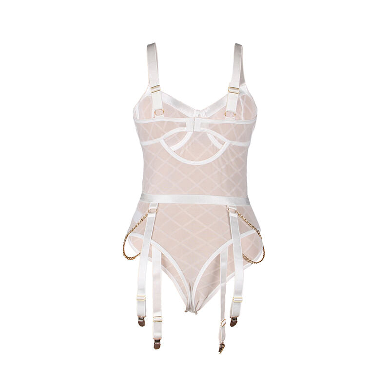 SUBBLIME - 954291 BODY COM CORRENTES + LIGUEIROS BRANCO L/XL