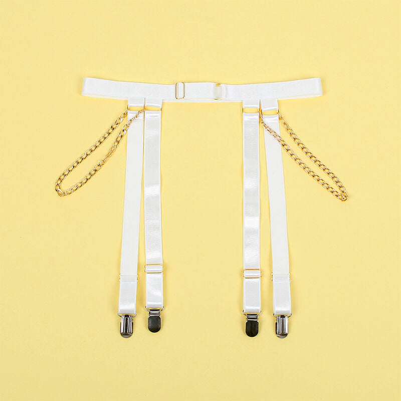 SUBBLIME - 954291 BODY COM CORRENTES + LIGUEIROS BRANCO L/XL