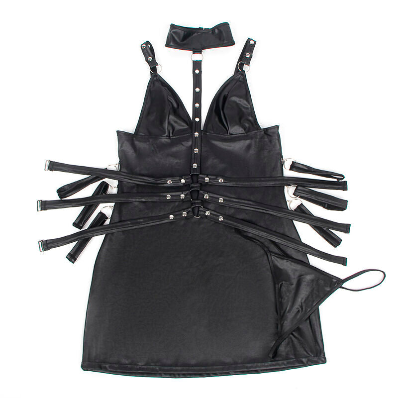 Cuerpo Bondage De Couro Preto Sublime 954413 L/XL