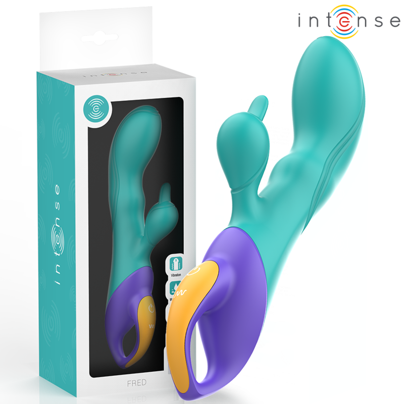 Intenso - Fred Rabbit Vibrador Azul