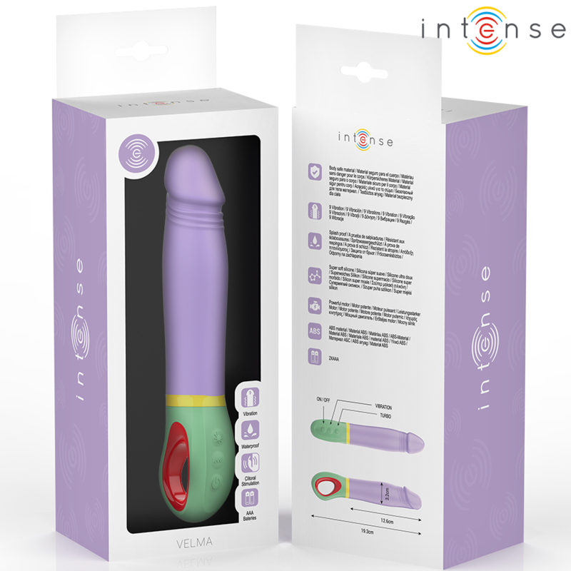 INTENSE - VELMA VIBRADOR CLÁSSICO ROXO
