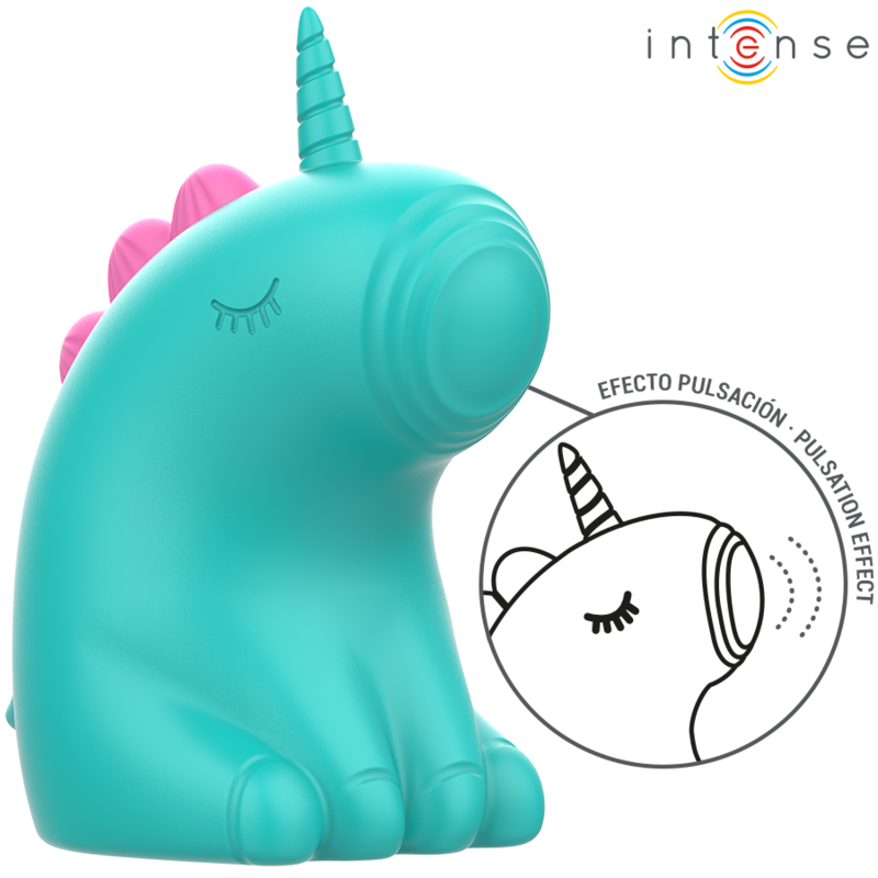 INTENSO - TRIXIE ESTIMULADOR VERDE UNICÓRNIO
