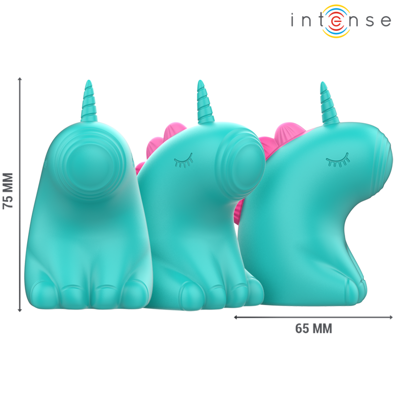 INTENSO - TRIXIE ESTIMULADOR VERDE UNICÓRNIO