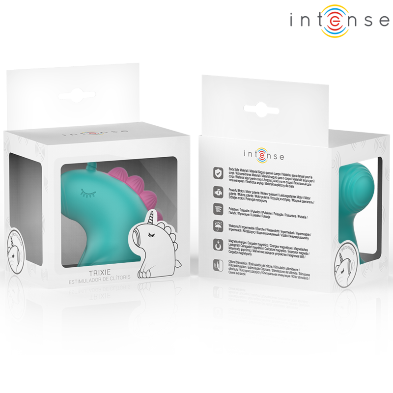 INTENSO - TRIXIE ESTIMULADOR VERDE UNICÓRNIO
