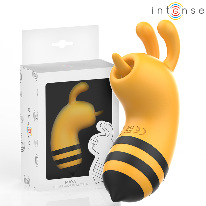 INTENSO - MAYA ESTIMULADOR BEE AMARELO/PRETO