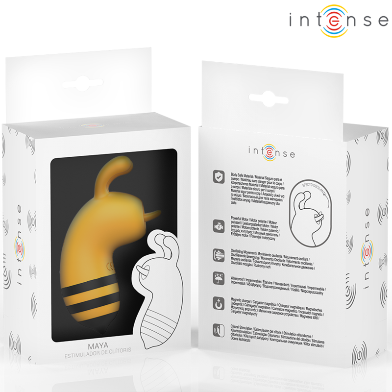 INTENSO - MAYA ESTIMULADOR BEE AMARELO/PRETO