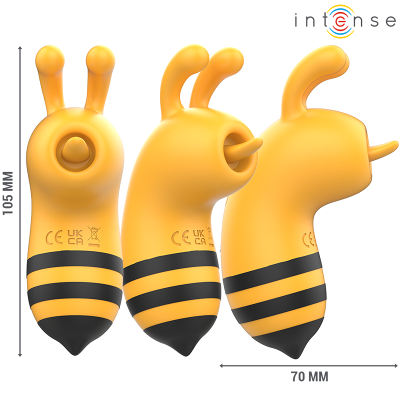 INTENSO - MAYA ESTIMULADOR BEE AMARELO/PRETO