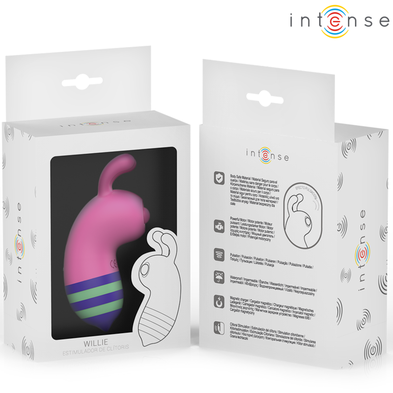 INTENSO - WILLIE ESTIMULADOR BEE ROSA/VERDE