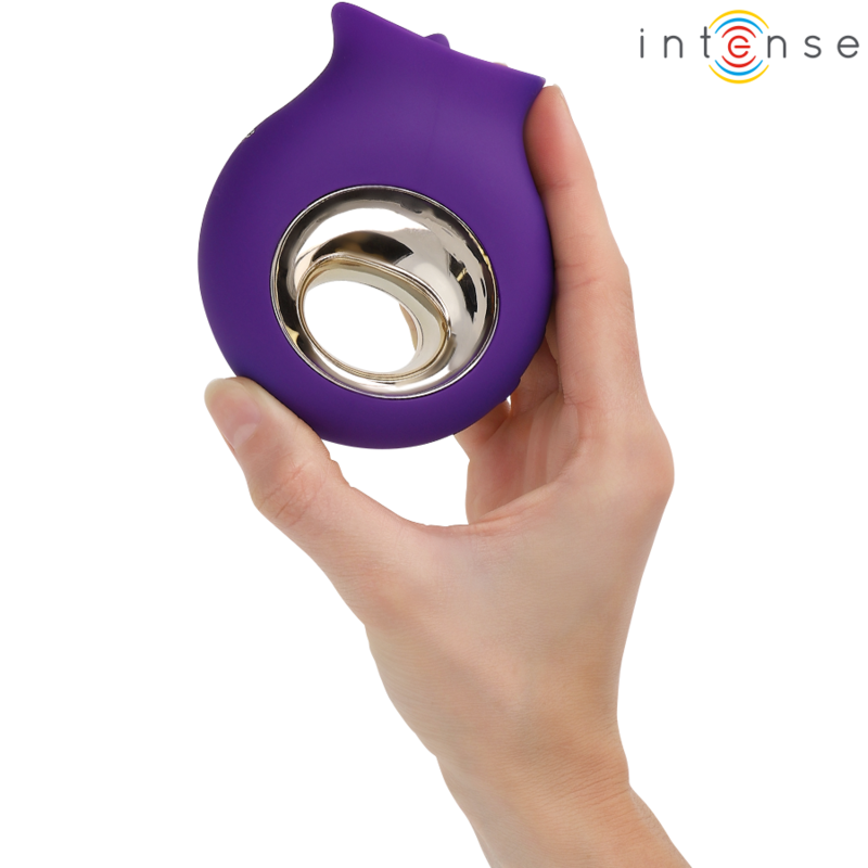 Intenso - Estimulador de Clítoris Tuli 9 Vibrações e 9 Oscilações Roxo