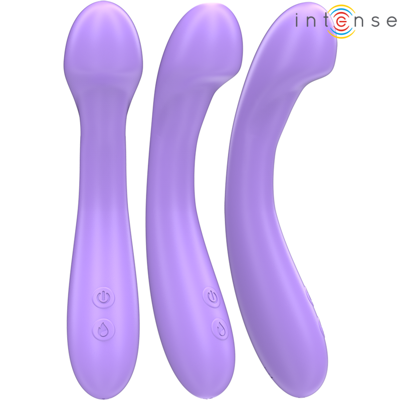 INTENSO - BECKY VIBRADOR 19 CM AQUECÍVEL 7 VIBRAÇÕES ROXO