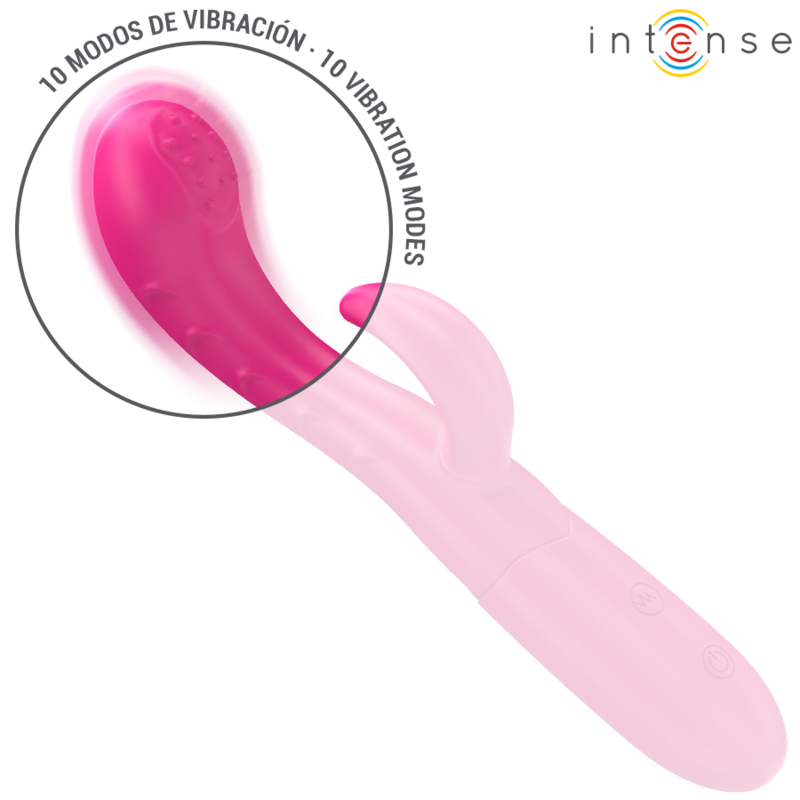 Intenso - Amara Vibrador Com Língua Estimulante 10 Vibrações Rosa