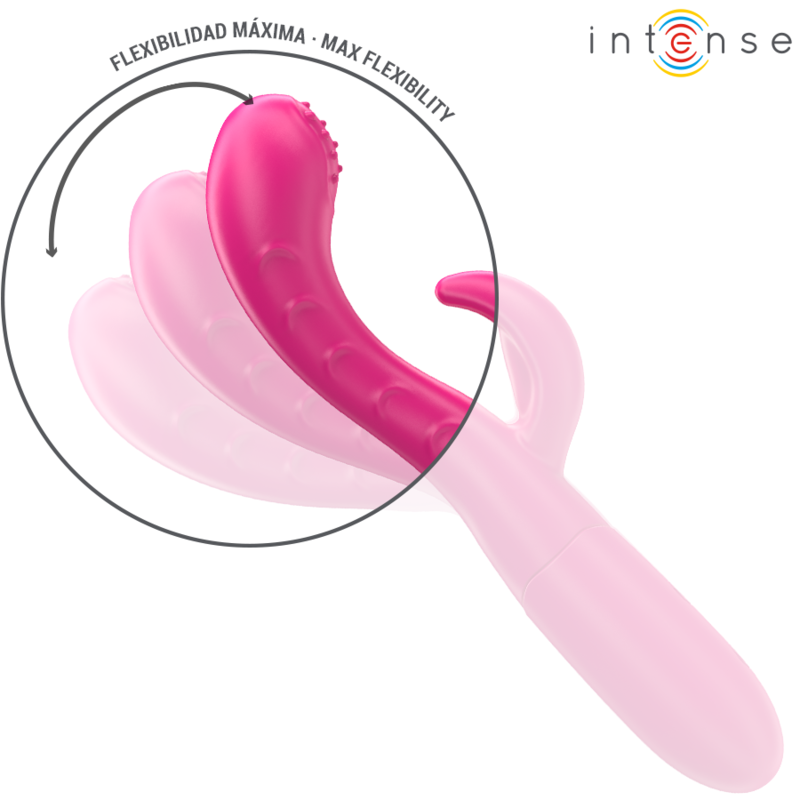 Intenso - Amara Vibrador Com Língua Estimulante 10 Vibrações Rosa