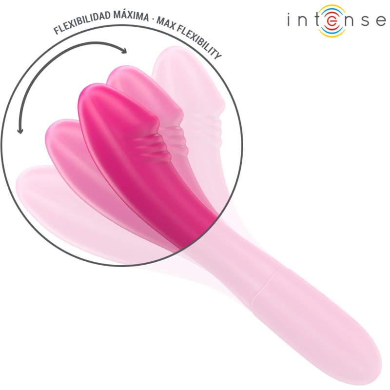 Intenso - Belinda Vibrador 19 Cm Flexível 10 Vibrações Rosa